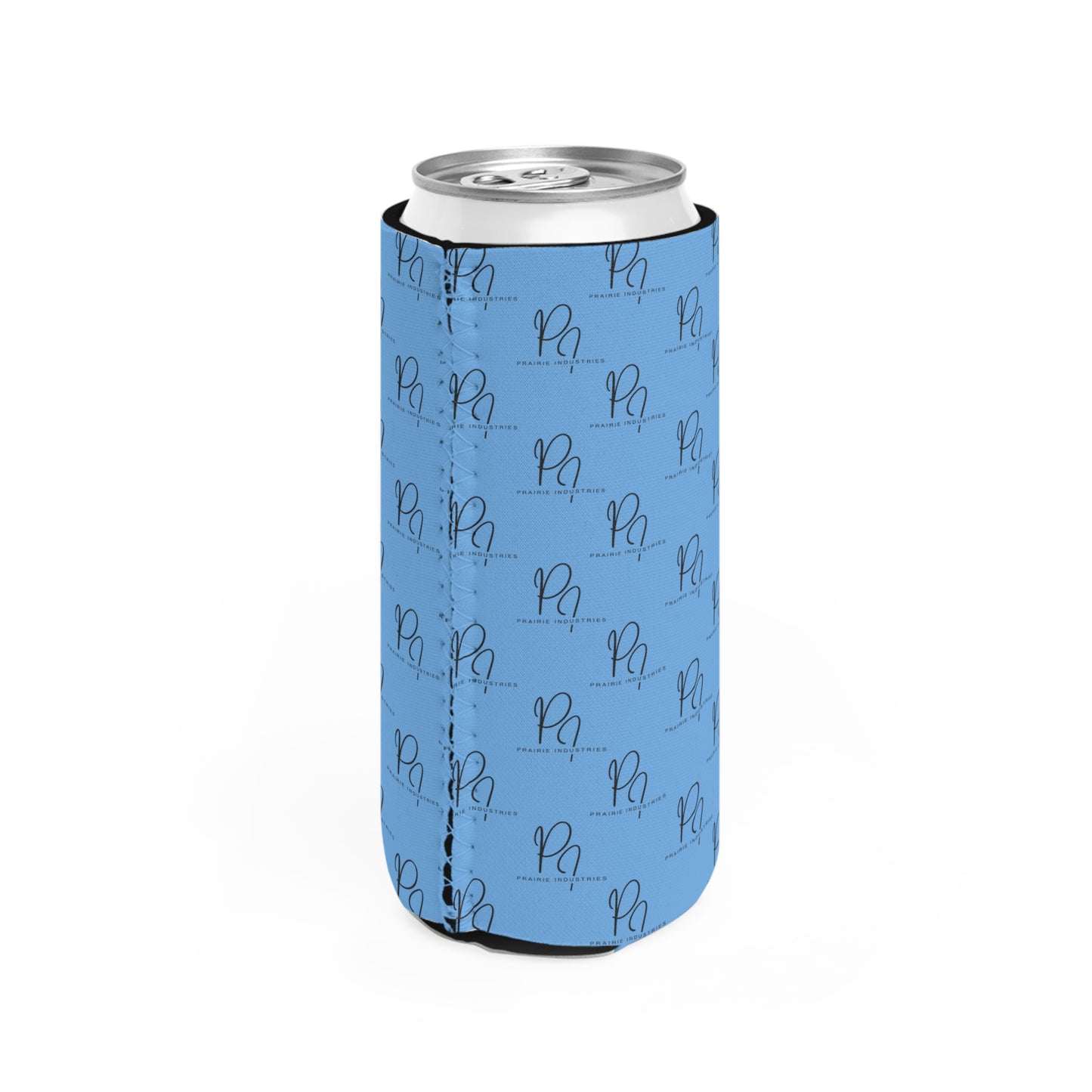 Tall Can Cooler – Monogram Pattern Neoprene Can Sleeve