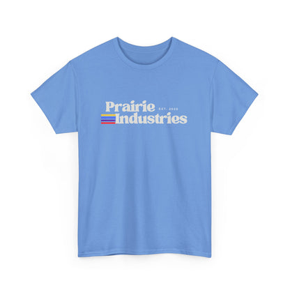 Prairie Industries — Minimal White Graphic T-Shirt