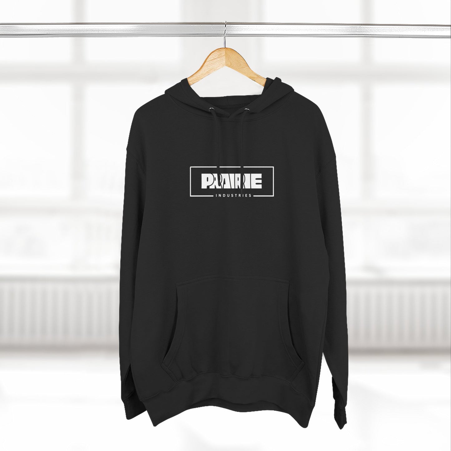 The Prairie Industries Box Logo Fleece Pullover Hoodie