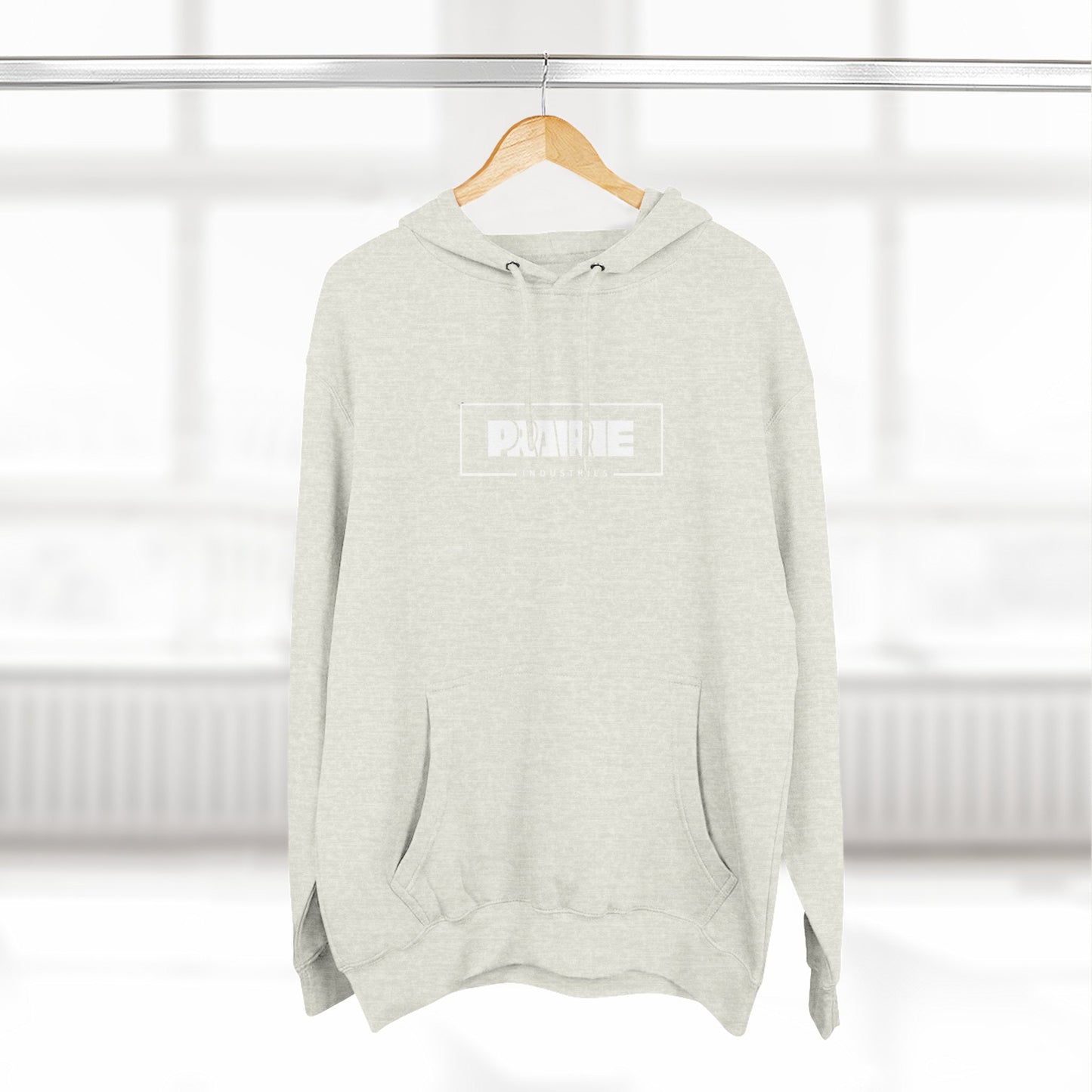 The Prairie Industries Box Logo Fleece Pullover Hoodie