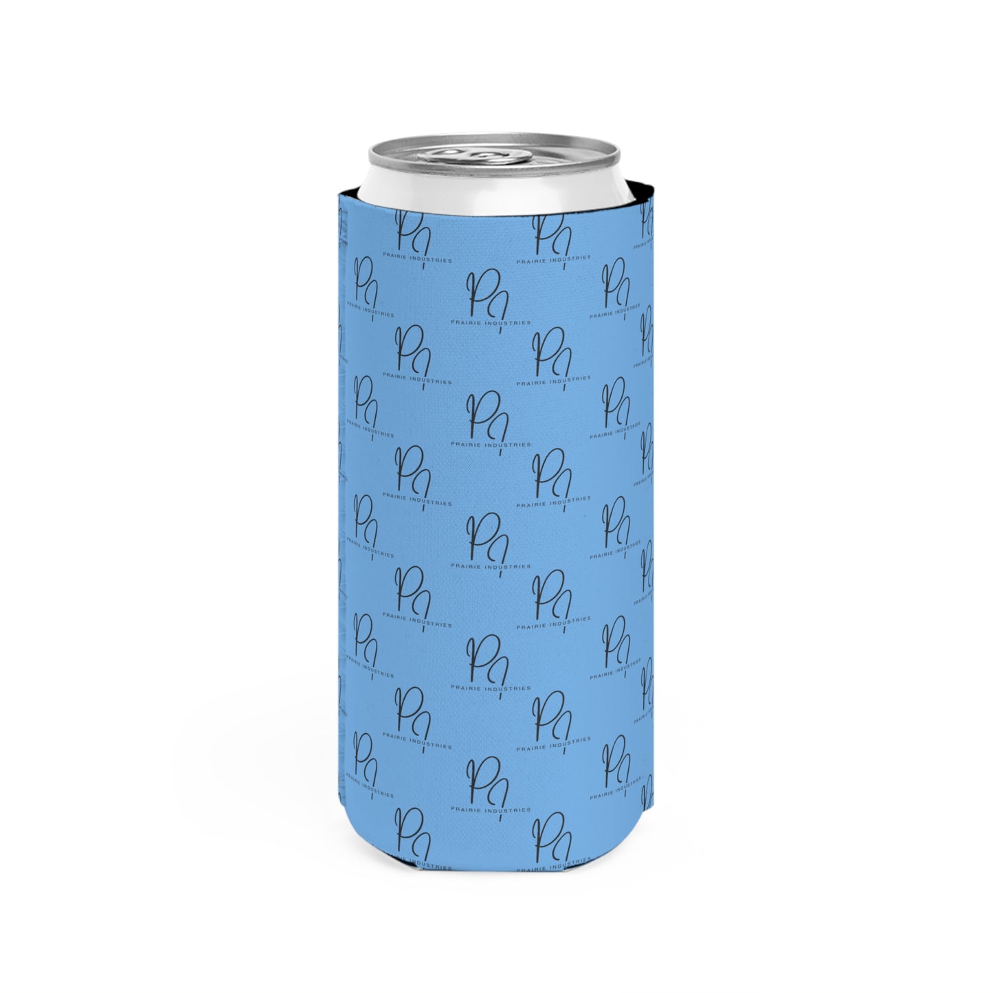 Tall Can Cooler – Monogram Pattern Neoprene Can Sleeve