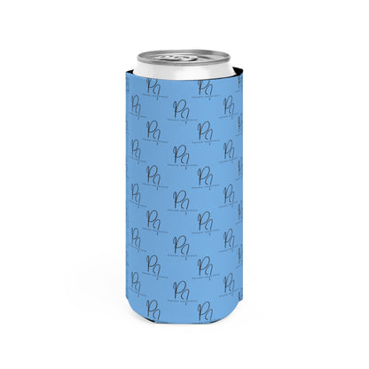 Tall Can Cooler – Monogram Pattern Neoprene Can Sleeve
