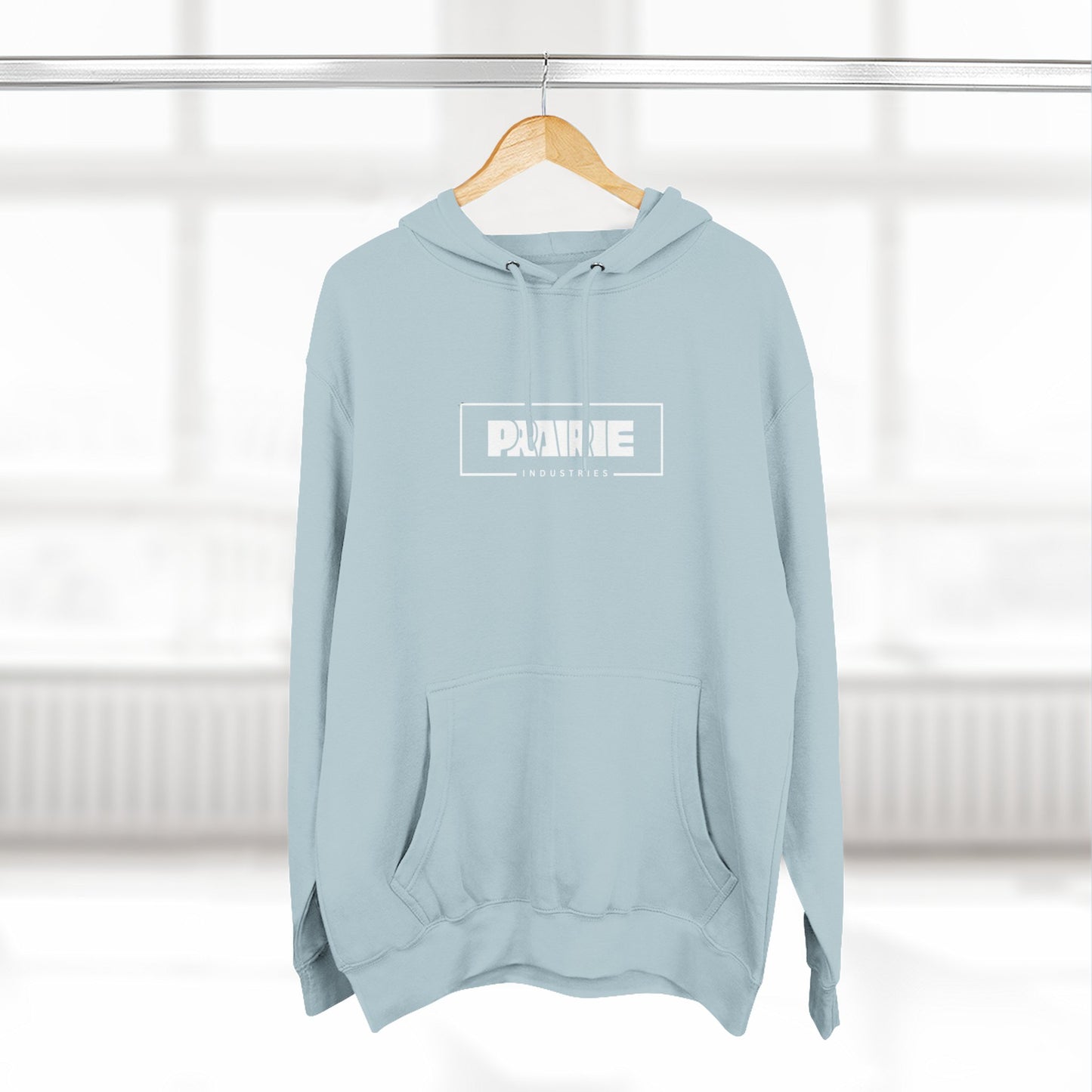 The Prairie Industries Box Logo Fleece Pullover Hoodie