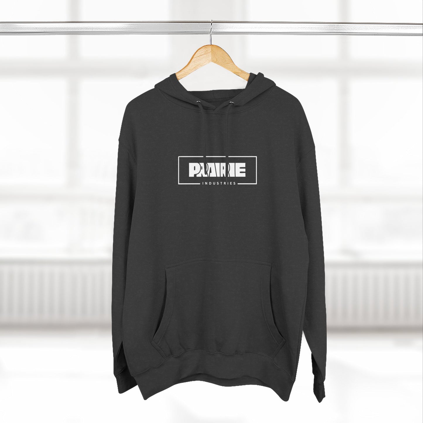 The Prairie Industries Box Logo Fleece Pullover Hoodie