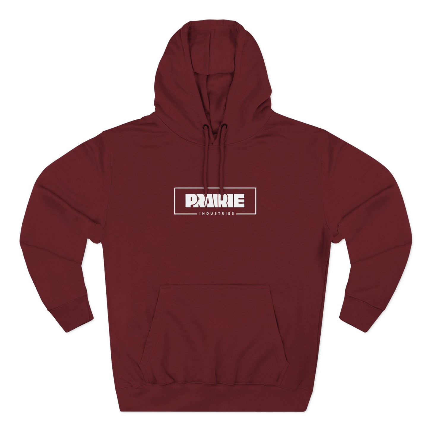 The Prairie Industries Box Logo Fleece Pullover Hoodie
