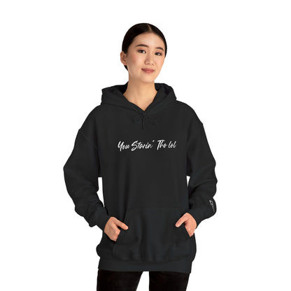 "You Starin Tho Lol"™ Embroidered Hooded Sweatshirt