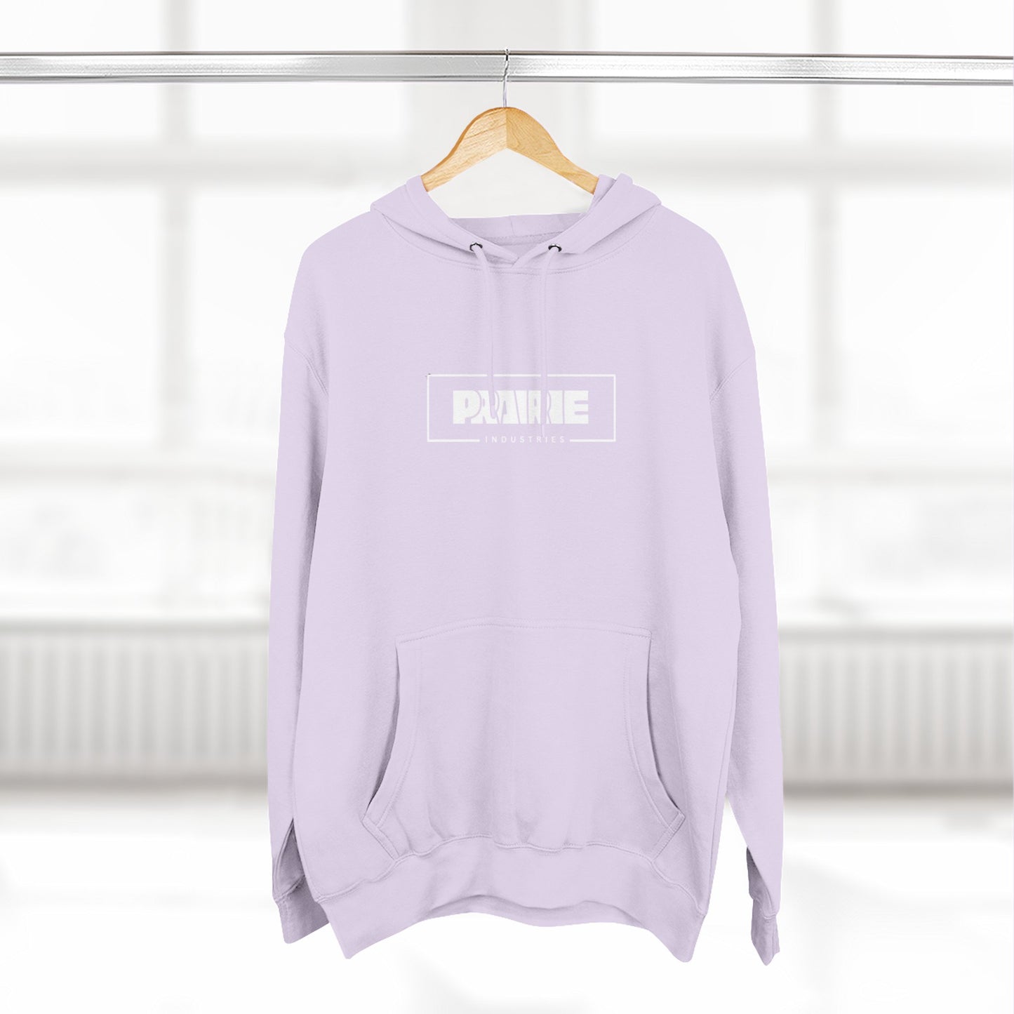 The Prairie Industries Box Logo Fleece Pullover Hoodie