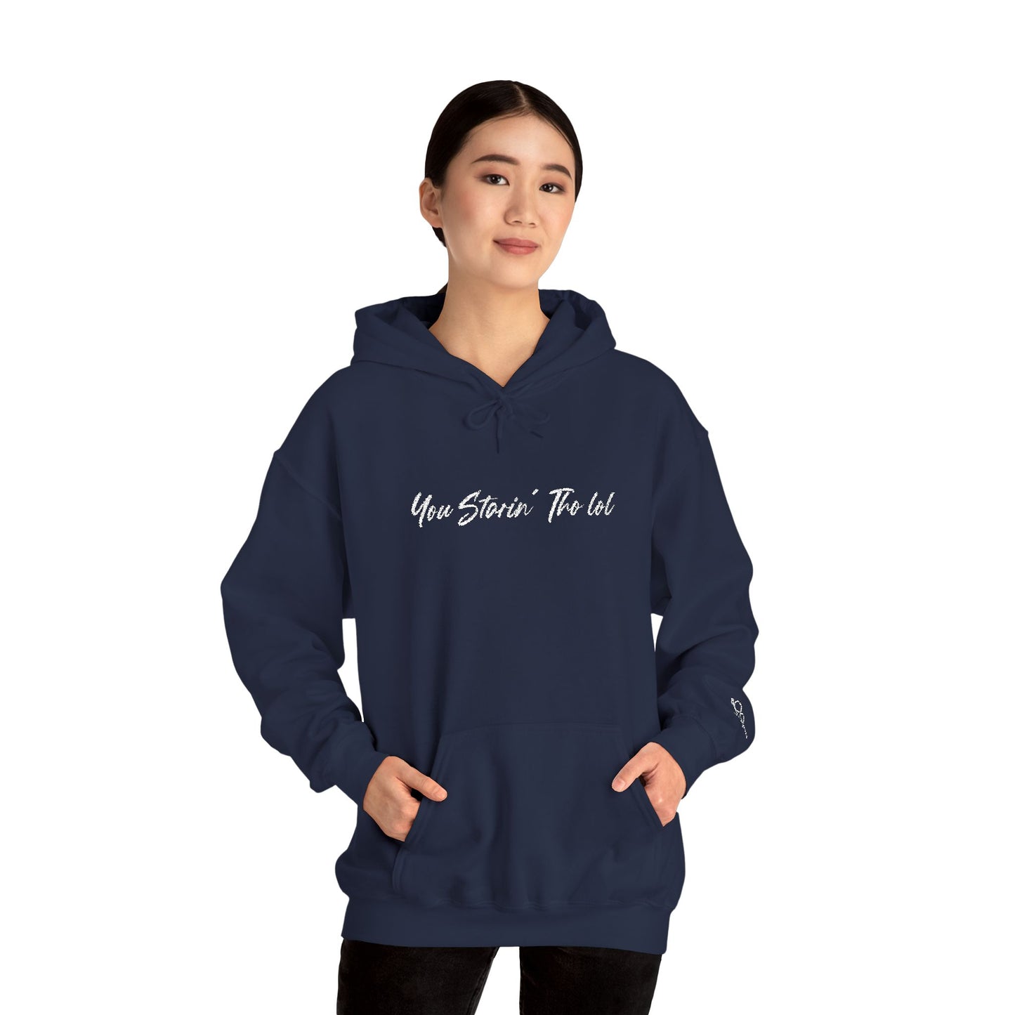 "You Starin Tho Lol"™ Embroidered Hooded Sweatshirt