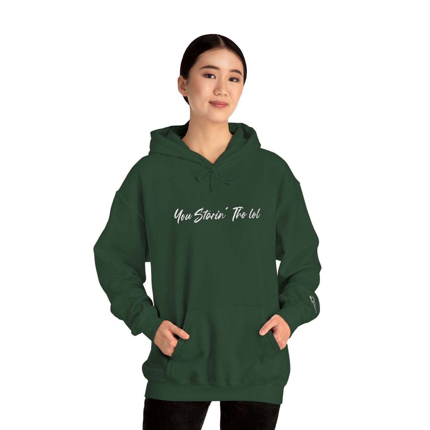 "You Starin Tho Lol"™ Embroidered Hooded Sweatshirt