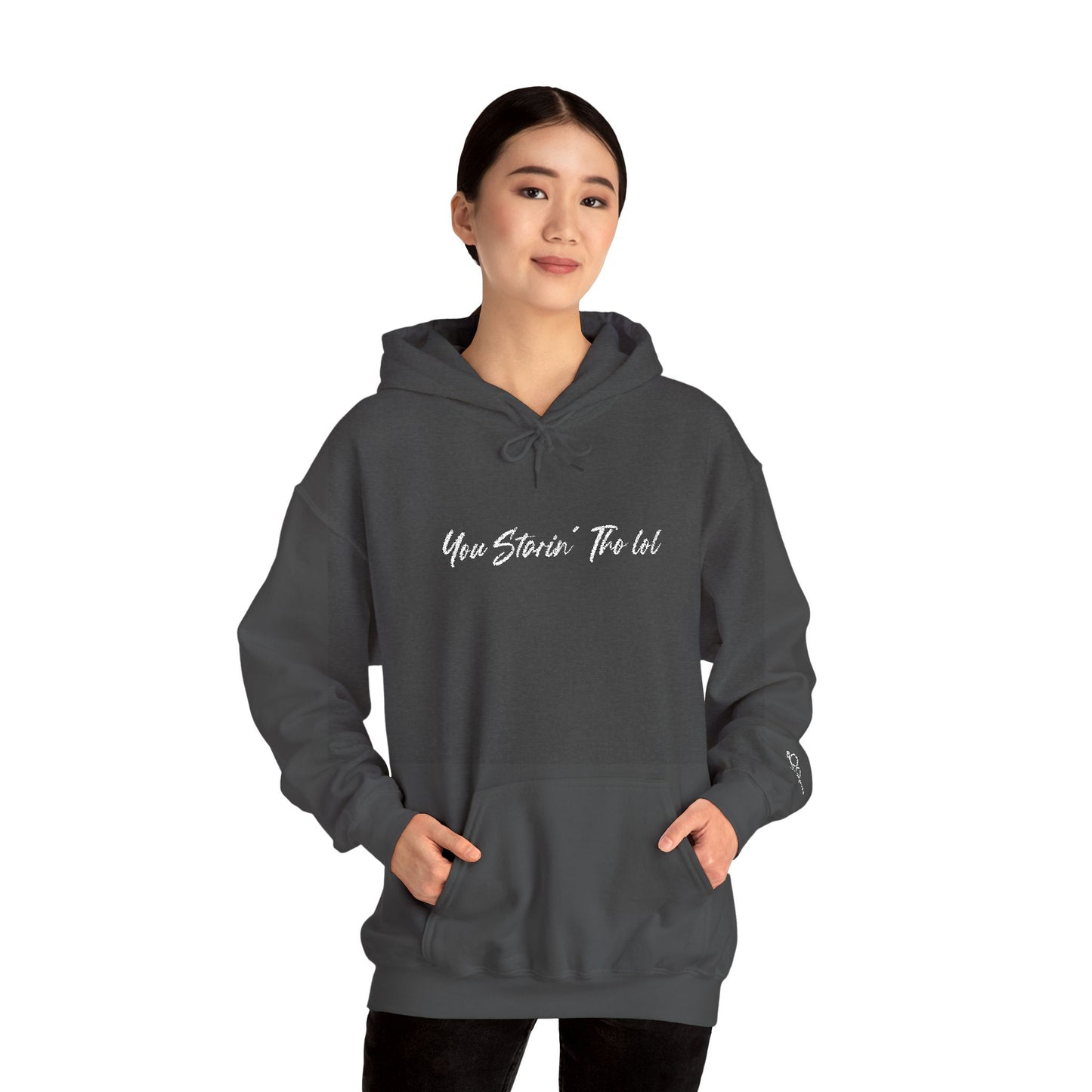 "You Starin Tho Lol"™ Embroidered Hooded Sweatshirt