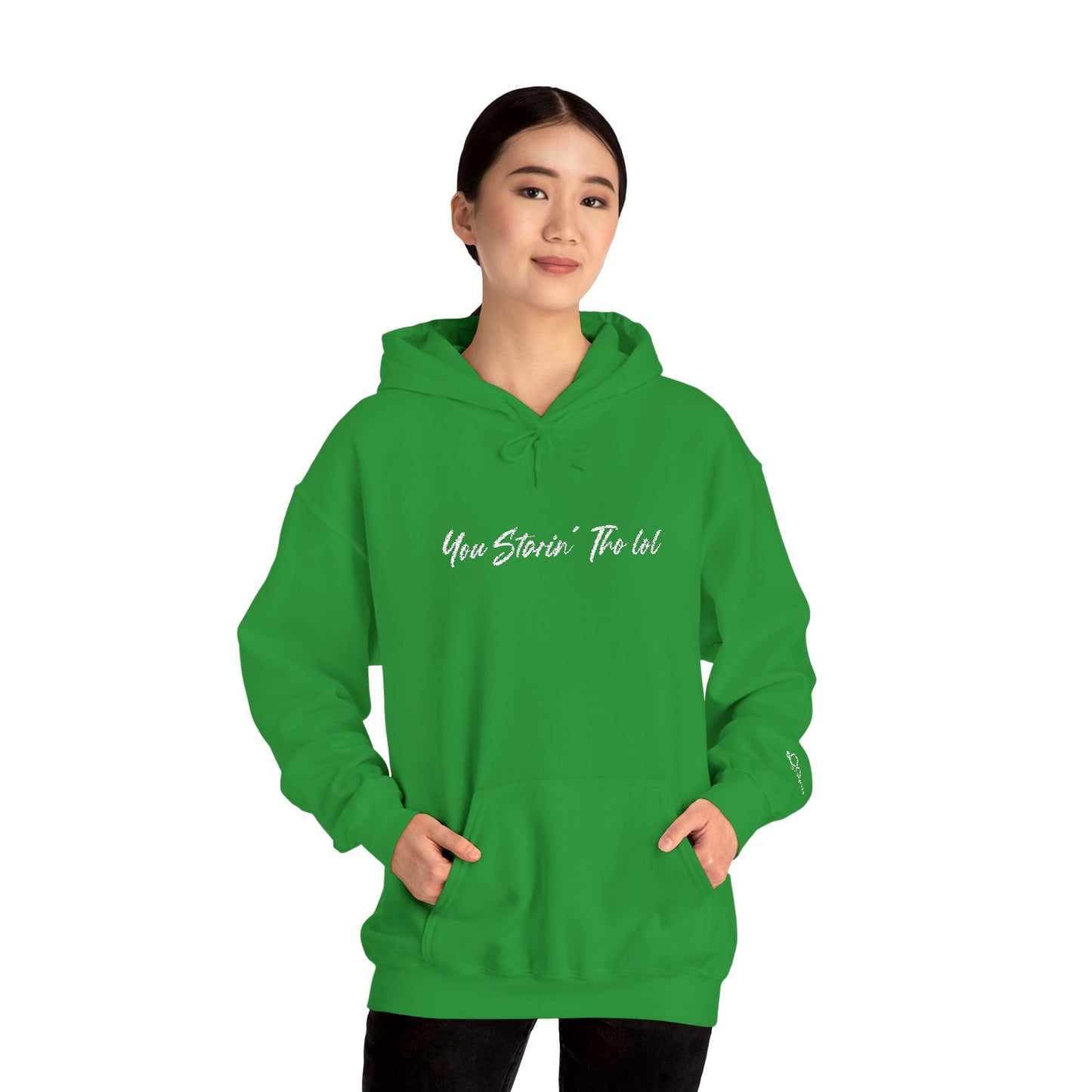 "You Starin Tho Lol"™ Embroidered Hooded Sweatshirt