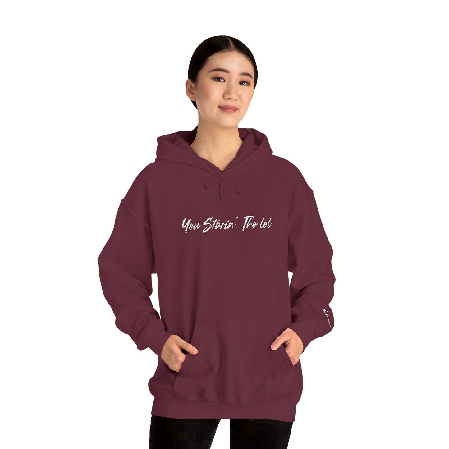 "You Starin Tho Lol"™ Embroidered Hooded Sweatshirt