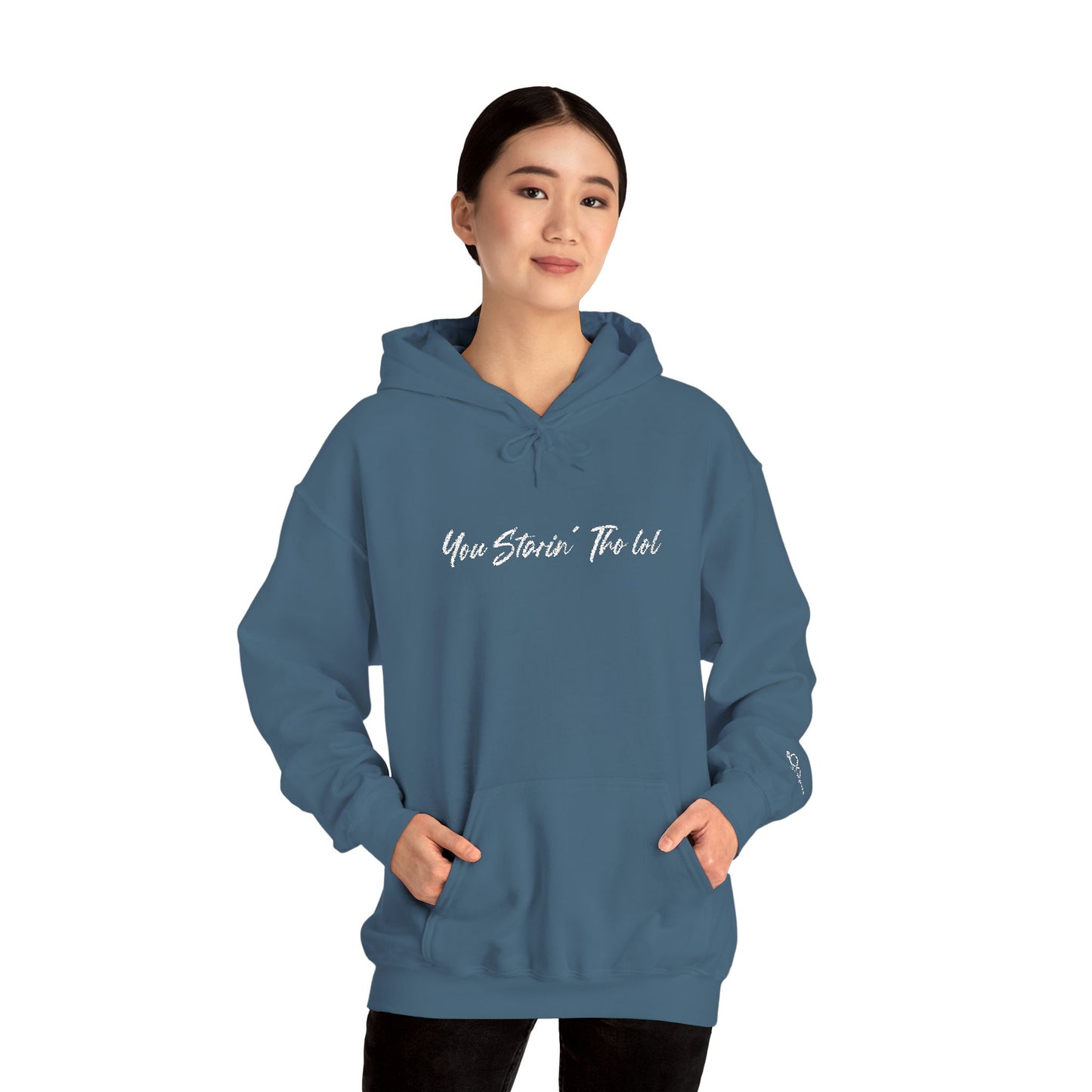 "You Starin Tho Lol"™ Embroidered Hooded Sweatshirt