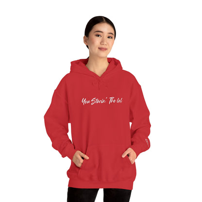 "You Starin Tho Lol"™ Embroidered Hooded Sweatshirt