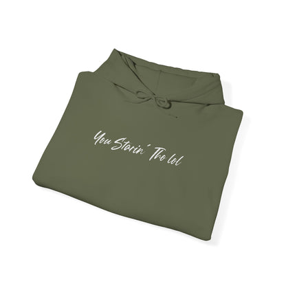 "You Starin Tho Lol"™ Embroidered Hooded Sweatshirt