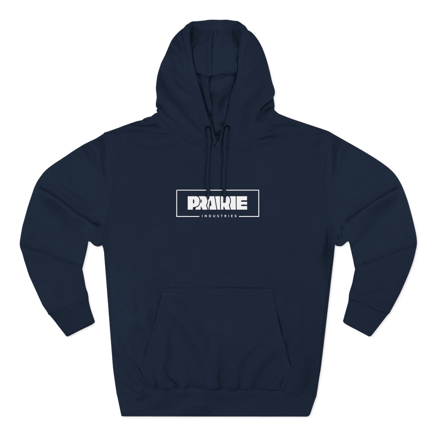 The Prairie Industries Box Logo Fleece Pullover Hoodie