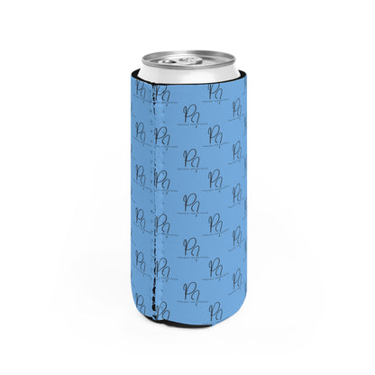 Tall Can Cooler – Monogram Pattern Neoprene Can Sleeve